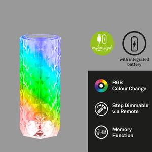 Lampe LED Kalani Matière plastique - Transparent / Multicolore