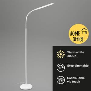 Lampadaire LED Corata Matière plastique - Blanc