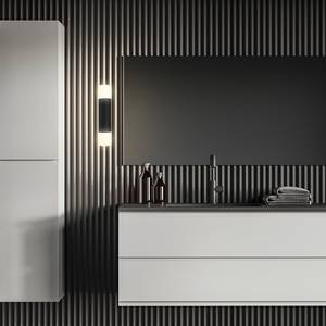 Applique murale LED Bandani Aluminium - Noir