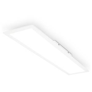 LED-plafondlamp Halenta aluminium - wit - 7 x 78 cm