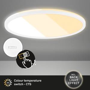 Lampada da soffitto a LED Caltari Materiale plastico - Bianco - 2.9 x 42 cm