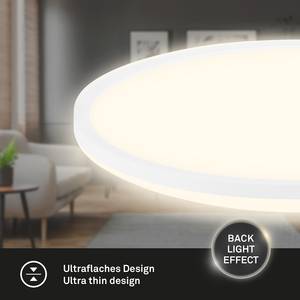 Lampada da soffitto a LED Caltari Materiale plastico - Bianco - 2.9 x 42 cm