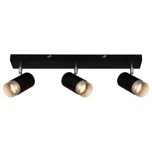 Lampada da soffitto a 3 punti luce Kolo Alluminio - Nero / Argento