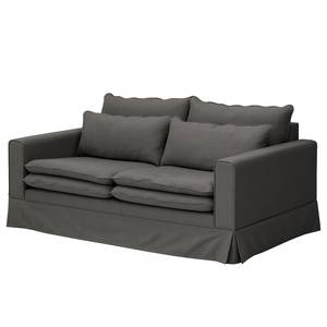 2,5-Sitzer Sofa Dailman mit Husse Webstoff Haiba: Anthrazit