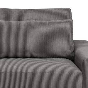 3-Sitzer Sofa Gurabo Cordstoff Lola: Grau