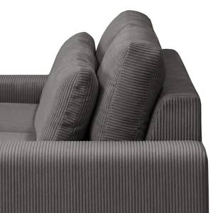 3-Sitzer Sofa Gurabo Cordstoff Lola: Grau