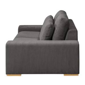 2,5-Sitzer Sofa Gurabo Cordstoff Lola: Grau