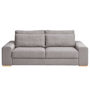 3-Sitzer Sofa Gurabo Cordstoff Lola: Hellgrau