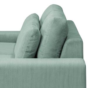 2,5-Sitzer Sofa Gurabo Cordstoff Lola: Babyblau