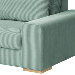 2,5-Sitzer Sofa Gurabo Cordstoff Lola: Babyblau