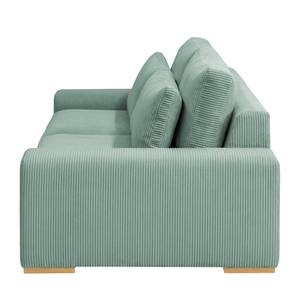 3-Sitzer Sofa Gurabo Cordstoff Lola: Babyblau