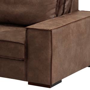 3-Sitzer Sofa Gurabo Microfaser Yaka: Braun