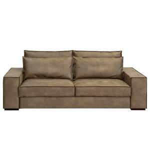 3-Sitzer Sofa Gurabo Microfaser Yaka: Muskat