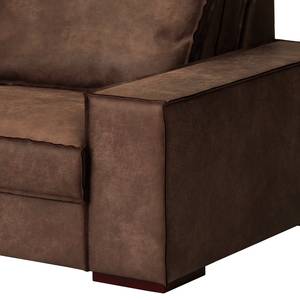 2,5-Sitzer Sofa Gurabo Microfaser Yaka: Braun