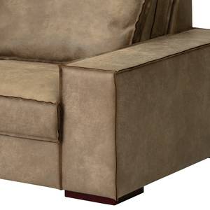 2,5-Sitzer Sofa Gurabo Microfaser Yaka: Muskat