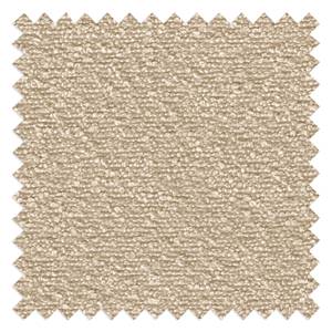 Sessel Vains Bouclé Stoff Basima: Beige - Mit Hocker