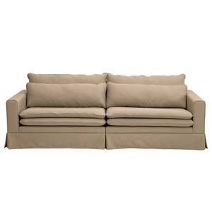 Bigsofa Dailman mit Husse Webstoff Haiba: Hellbraun