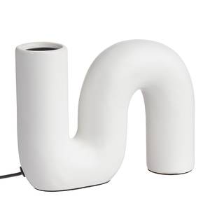 Tischleuchte TUBE Keramik - Weiß