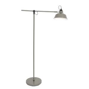 Staande lamp Nova aluminium - 1 lichtbron - grijs/groen