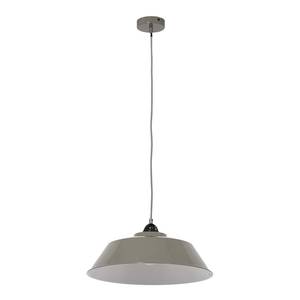 Hanglamp Nova aluminium - 1 lichtbron - grijs/groen