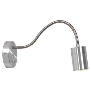 LED-wandlamp Upround aluminium - 1 lichtbronnen - Zilver