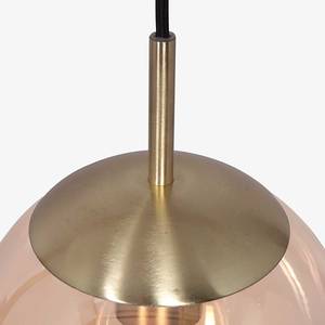 Hanglamp Bollique 1 lichtbronnen aluminium - Messing