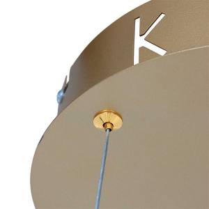 Hanglamp Ringlux aluminium - Goud - Diameter: 30 cm