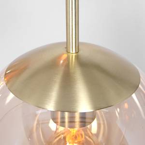 Hanglamp Bollique 5 lichtbronnen aluminium - Messing