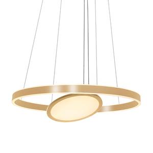 Hanglamp Ringlux 2 lichtbronnen aluminium - 1 lichtbronnen - Goud