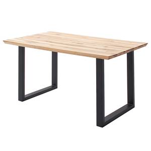 Plateau de table en bois massif Woodham Chêne massif - 140 x 90 cm