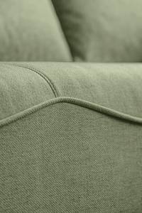 Canapé d’angle Ireu avec méridienne Tissu Nea: Vert pâle