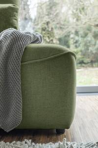 Divano con chaise longue Ireu Direzione universale - Tessuto Nea: verde pallido
