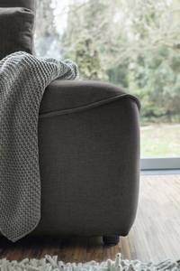 Ecksofa Ireu mit Longchair Longchair universal - Flachgewebe Nea: Anthrazit