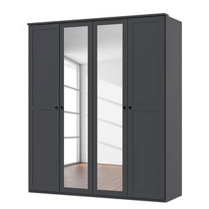 Drehtürenschrank Chalet Graphit - Breite: 180 cm