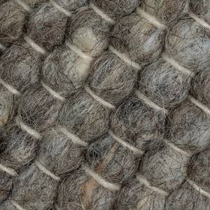 Tapis en laine Alpen 100 % laine vierge - Marron - 70 x 140 cm