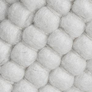 Tappeto di lana Alpen 100% pura lana - Bianco - 190 x 250 cm