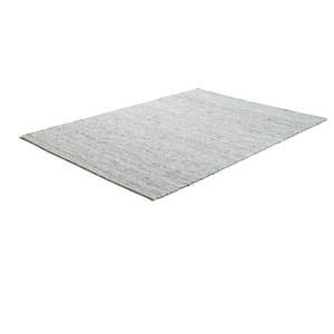 Wollen vloerkleed Alpen 100% scheerwol - Grijs - 90 x 160 cm