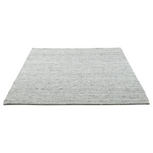 Wollen vloerkleed Alpen 100% scheerwol - Grijs - 90 x 160 cm