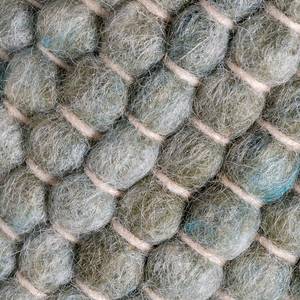Tappeto di lana Alpen 100% pura lana - Verde - 90 x 160 cm