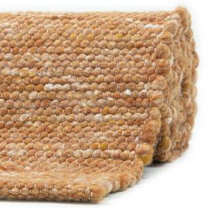 Tapis en laine Alpen 100 % laine vierge - Terre cuite - 40 x 60 cm