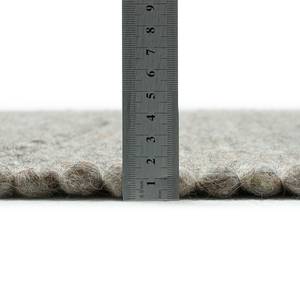 Tapis en laine Alpen 100 % laine vierge - Marron - 40 x 60 cm