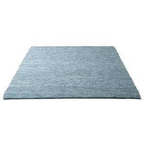 Wollen vloerkleed Alpen 100% scheerwol - Blauw - 170 x 240 cm