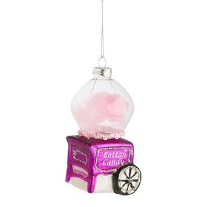 Anhänger HANG ON Candy Machine Glas - Pink