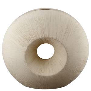 Vaso rotondo Bologna Ceramica - Beige - 36 x 33 cm