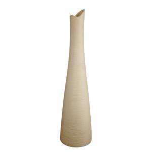 Vaso lungo Bologna Ceramica - Beige - 14 x 51 cm