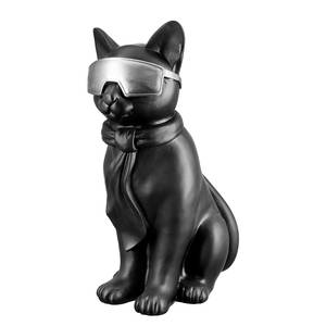 Sculptuur Hero Cat kunsthars - Zilver