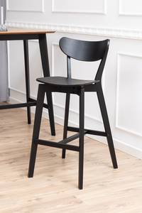 Chaises de bar Rigby - Lot de 2 Noir