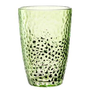 Drinkglas Matera set van 4 gekleurd glas - Groen