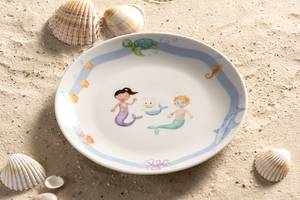 Vaisselle pour enfants Bambini Avventura Porcelaine - 3 éléments - Bleu clair