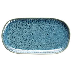 Plateau de service Matera Céramique - Bleu - 22 x 12 cm